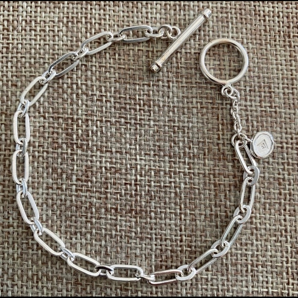 Silpada Silver Chainbreaker Bracelet - Picture 4 of 5